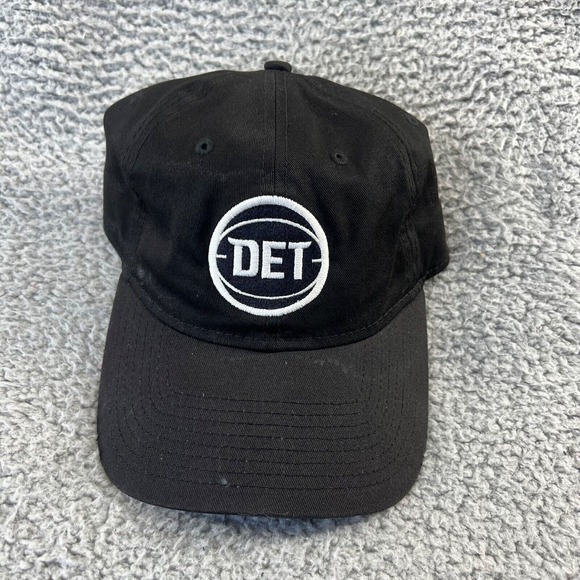 Detroit Pistons Hat Adjustable Strapback Hat Embroidered Logo New Era Cotton Cap - Picture 1 of 5